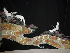 留袖（若松・鶴模様）